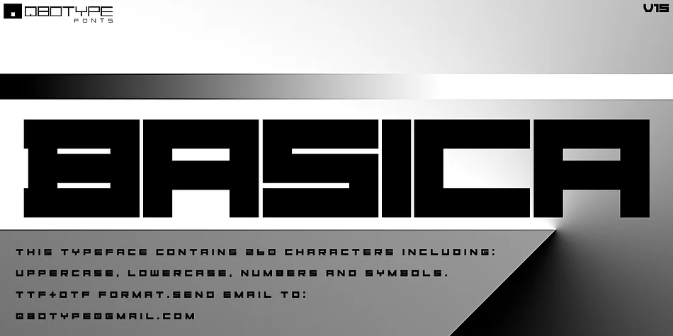 Basica v15 by Qbotype Fonts — Display Font