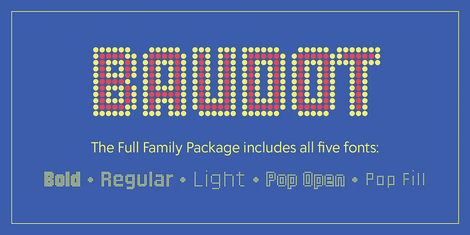 Baudot by Delve Fonts — Decorative Font — thumbnail 5