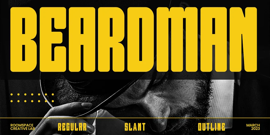 Bearman by roomspace — Display Font