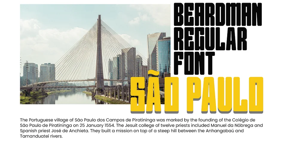Bearman by roomspace — Display Font — thumbnail 2