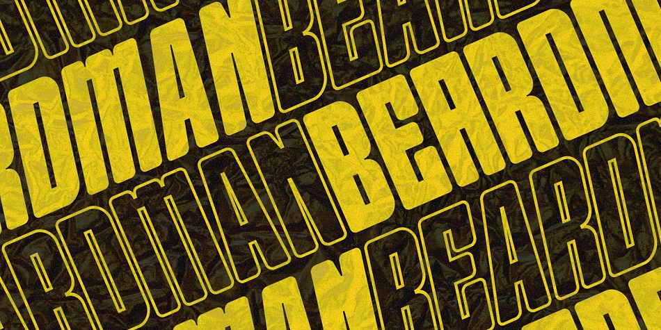 Bearman by roomspace — Display Font — thumbnail 7