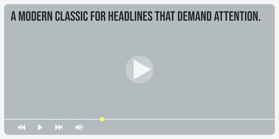 BEBAS NEUE ROUNDED by Dharma Type — Display Font — thumbnail 7