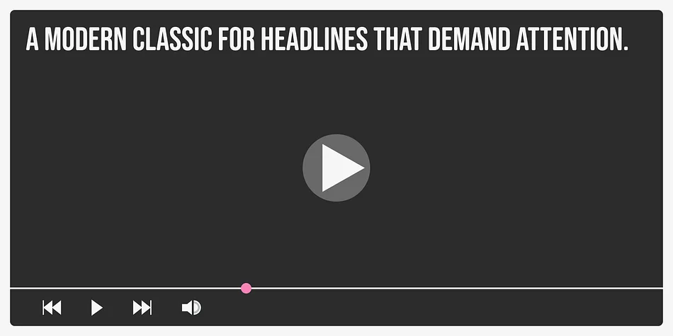 BEBAS NEUE SEMIROUNDED by Dharma Type — Display Font — thumbnail 7