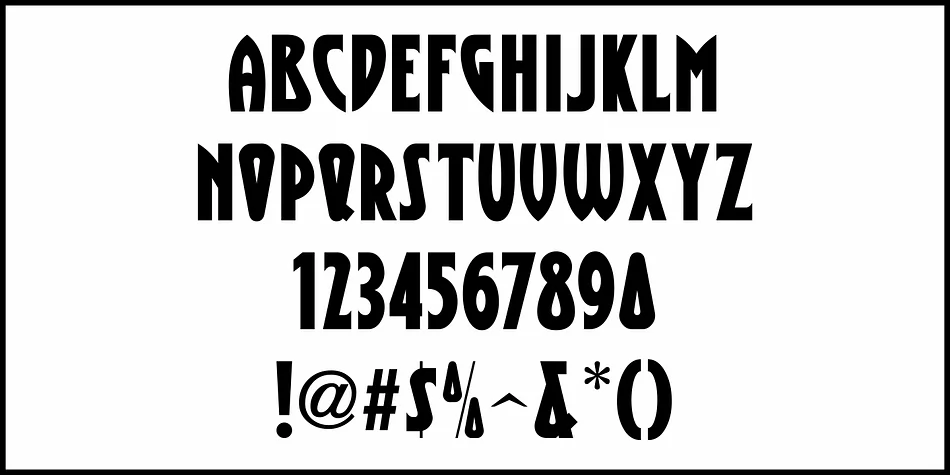 Beer Pub Nouveau JNL by Jeff Levine Fonts — Decorative Font — thumbnail 3