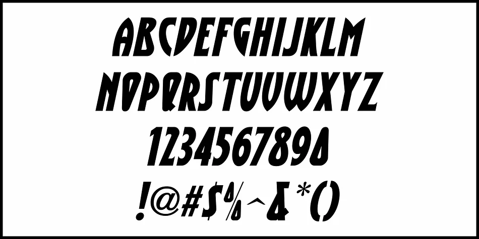 Beer Pub Nouveau JNL by Jeff Levine Fonts — Decorative Font — thumbnail 5
