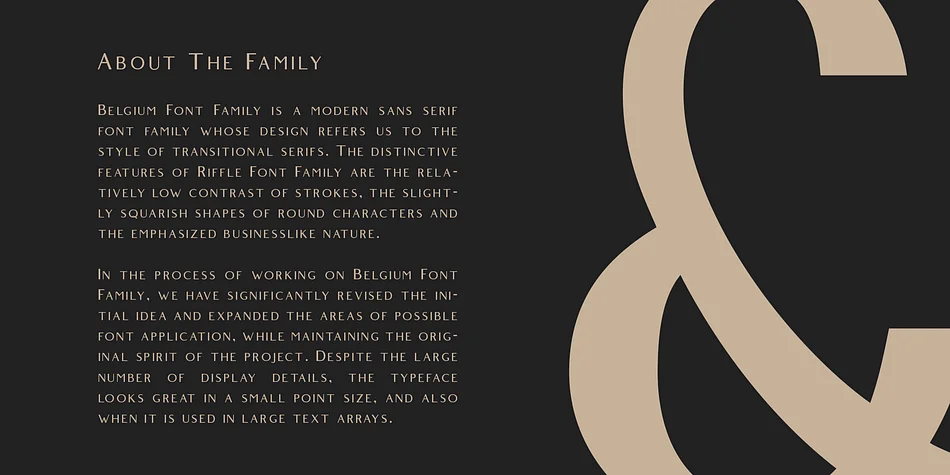 Belgium by Craft Supply Co. — Display Font — thumbnail 3