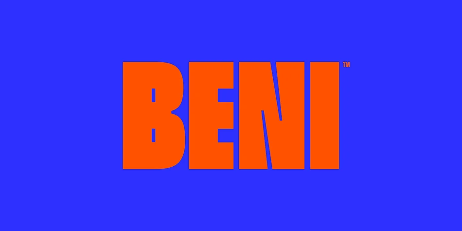 BENI by Nois — Display Font