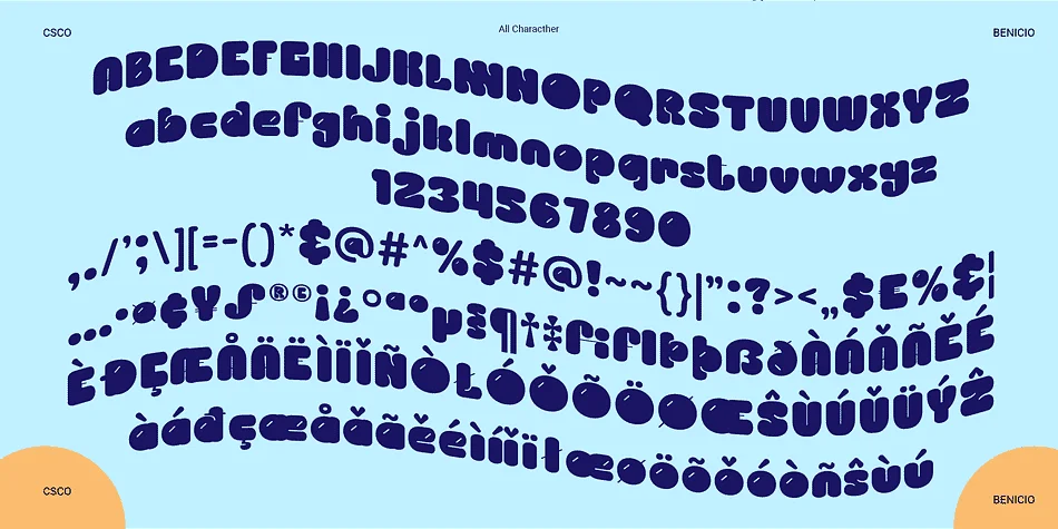 Benicio by Craft Supply Co. — Display Font — thumbnail 6