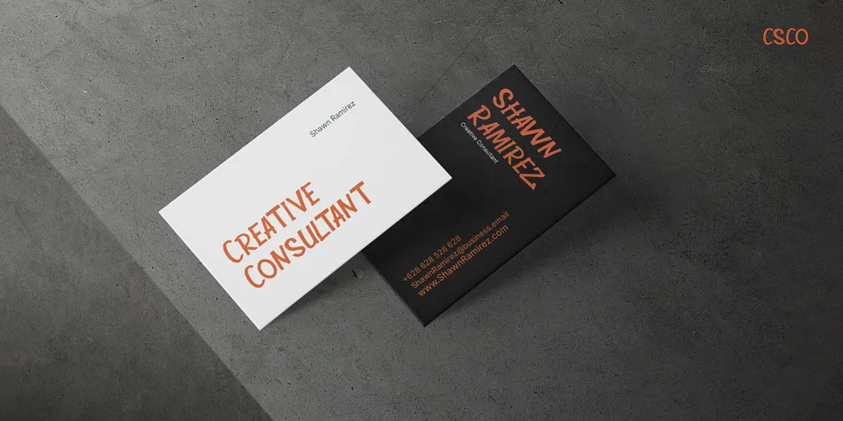 Berkin by Craft Supply Co. — Display Font — thumbnail 3