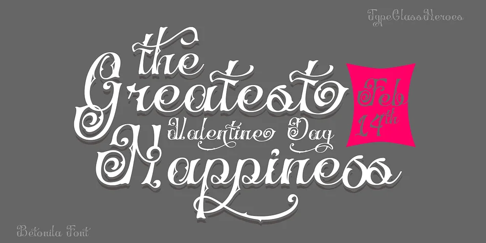 Betonila by TypeClassHeroes — Decorative Font — thumbnail 2