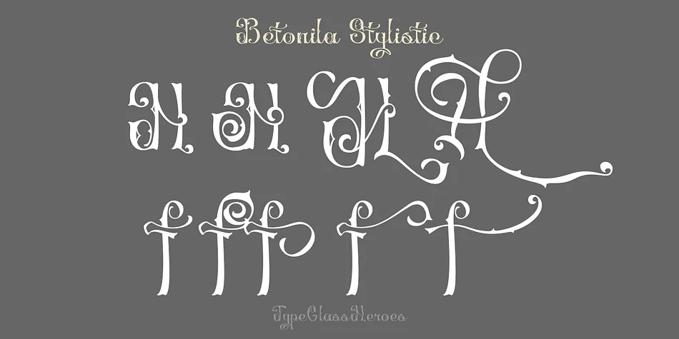 Betonila by TypeClassHeroes — Decorative Font — thumbnail 5