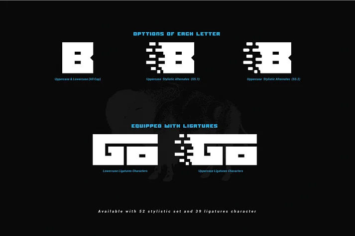 bison by Linecreative — Display Font — thumbnail 3