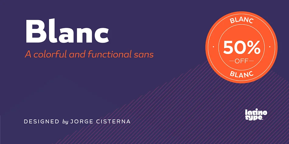 Blanc by Latinotype — Display Font