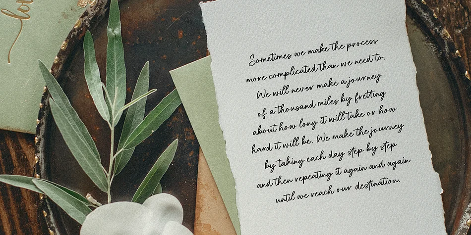 Bleury Saint by Heinzel Std — Script Handwritten Font — thumbnail 10