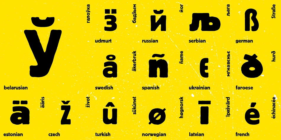 Bloc by ParaType — Display Font — thumbnail 3