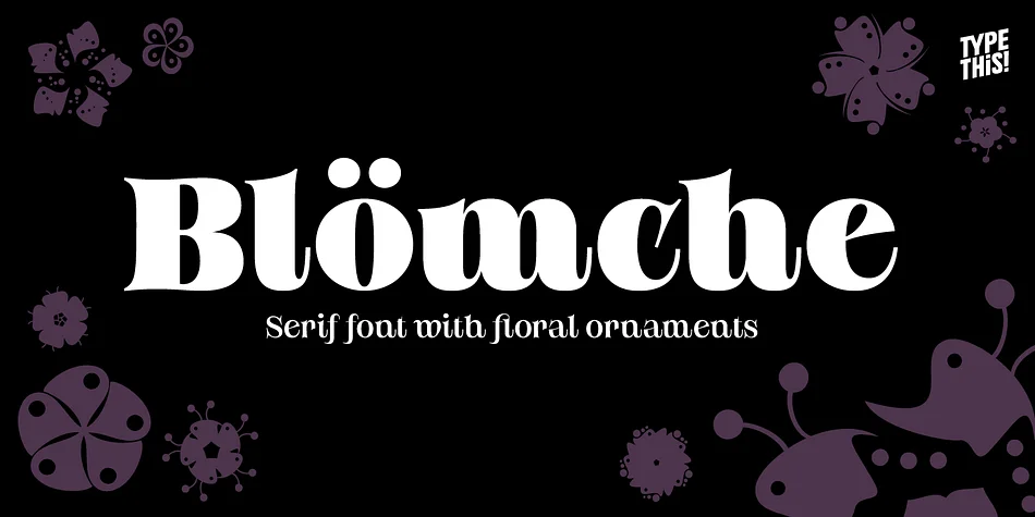 Bloemche by TypeThis!Studio — Dingbats Font