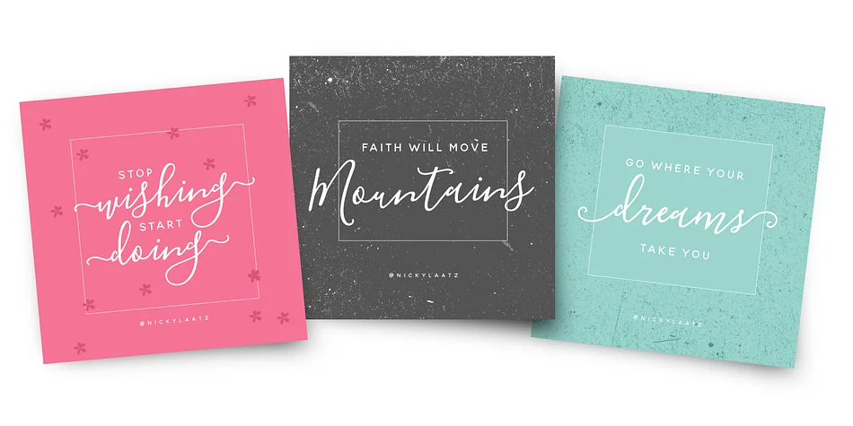 Blooming Elegant by Nicky Laatz — Dingbats Font — thumbnail 7
