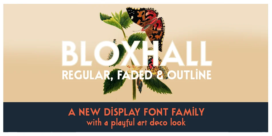Bloxhall by Ana's Fonts β Decorative Font