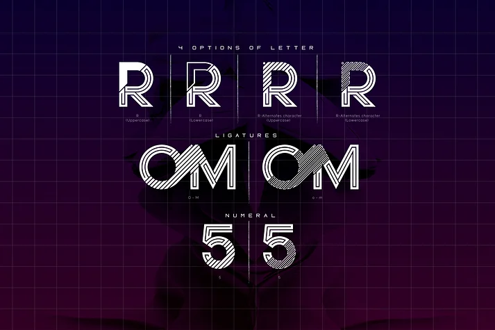 Blue Venom by Linecreative — Display Font — thumbnail 2