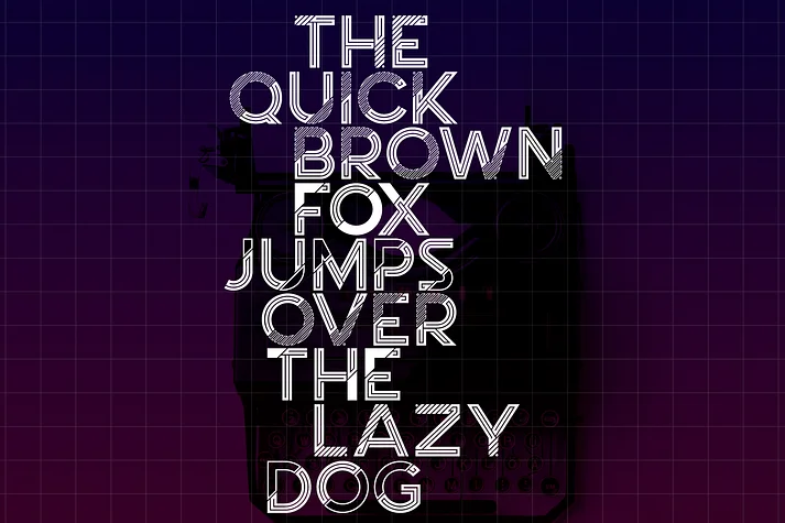 Blue Venom by Linecreative — Display Font — thumbnail 4