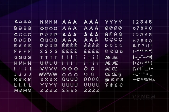 Blue Venom by Linecreative — Display Font — thumbnail 6