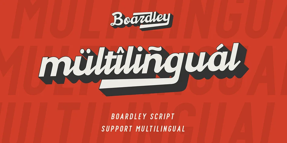 Boardley by Craft Supply Co. — Display Font — thumbnail 5
