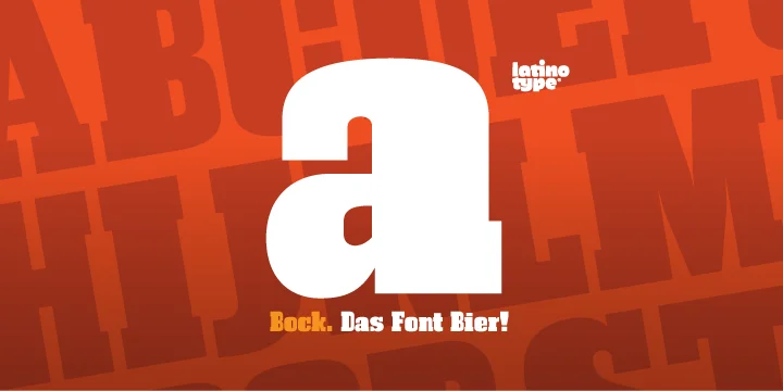 Bock by Latinotype — Decorative Font