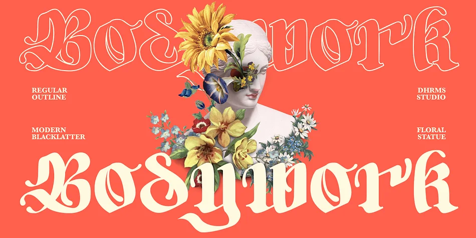 Bodywork by Dharmas Studio — Blackletter Font