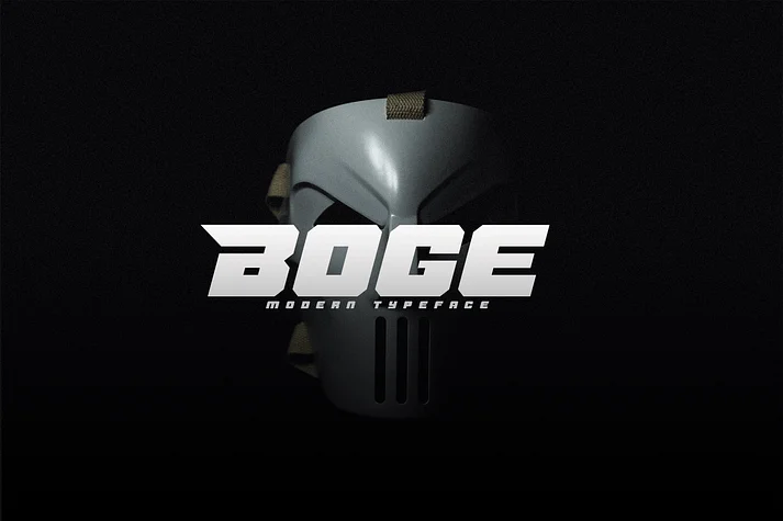 Boge by Linecreative — Display Font
