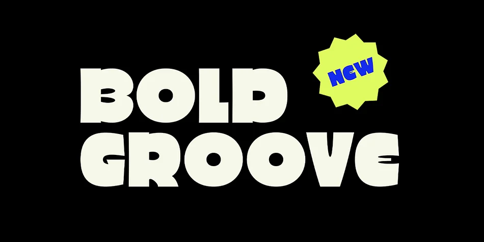 BOLD GROOVE by Wasabib Type Foundry β Display Font