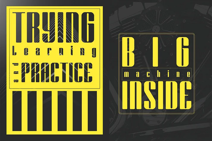 Bornco by Linecreative — Display Font — thumbnail 2