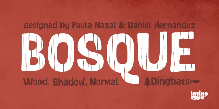 Bosque by Latinotype — Decorative Font