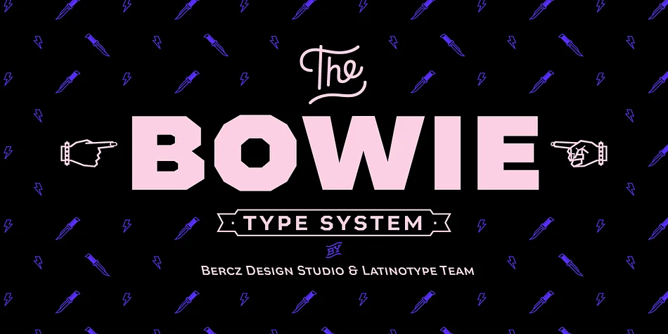 Bowie by Latinotype — Dingbats Font
