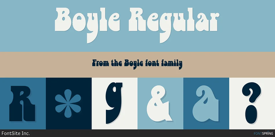 Boyle by FontSite Inc. — Decorative Font
