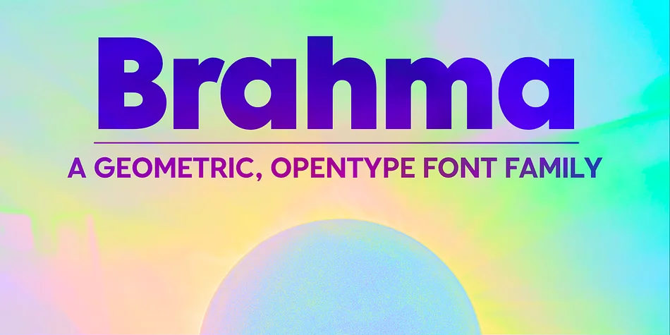 Brahma by Tall Chai — Display Font