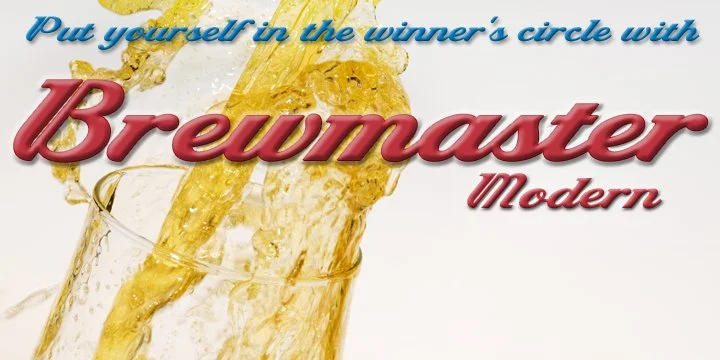 Brewmaster Modern by FontMesa β Decorative Font