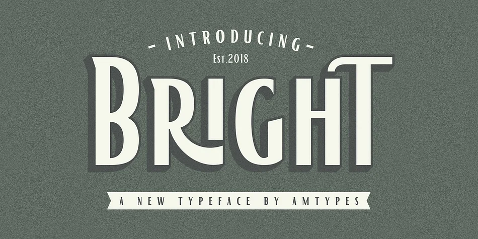 Bright by Angga Mahardika — Display Font