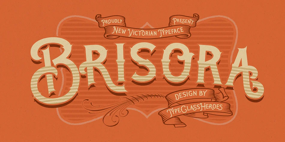 Brisora by TypeClassHeroes — Decorative Font