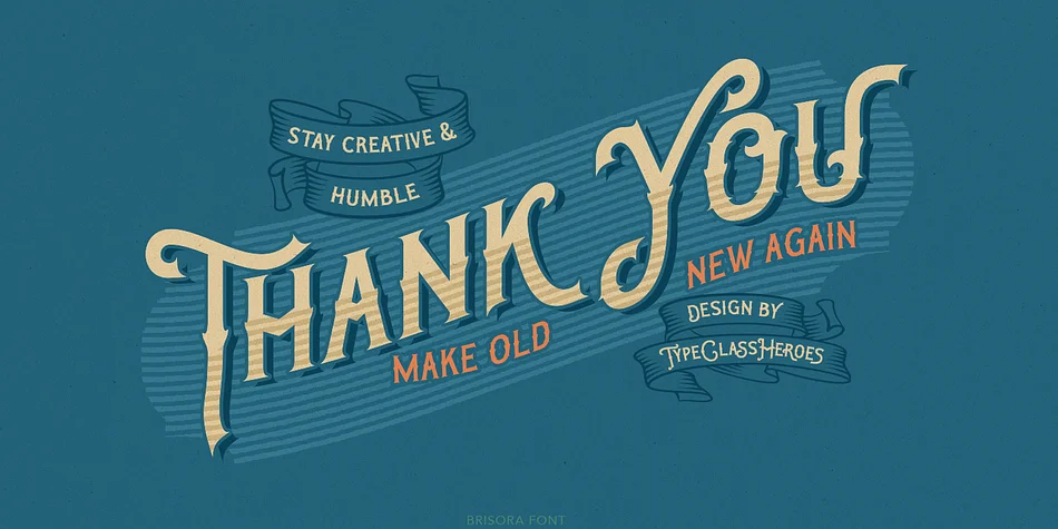 Brisora by TypeClassHeroes — Decorative Font — thumbnail 10