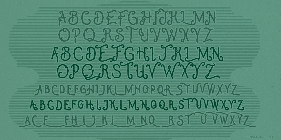 Brisora by TypeClassHeroes — Decorative Font — thumbnail 9