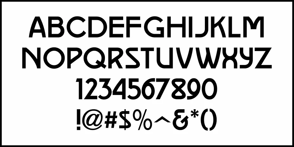 British Nouveau JNL by Jeff Levine Fonts — Display Font — thumbnail 3