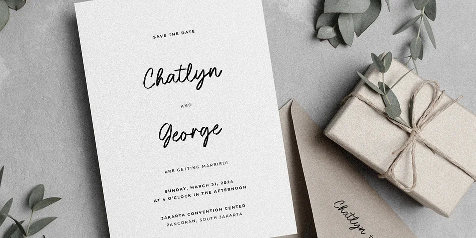 Brittney and Jasmine by Heinzel Std — Script Handwritten Font — thumbnail 2