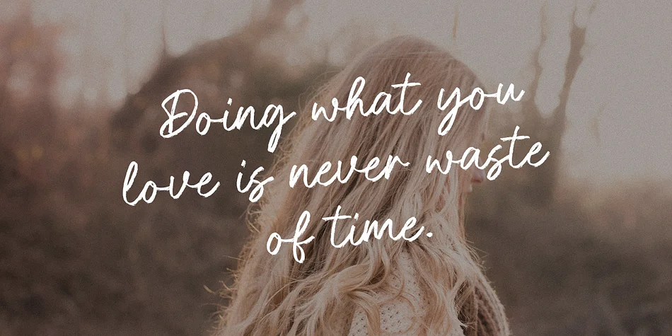 Brittney and Jasmine by Heinzel Std — Script Handwritten Font — thumbnail 4