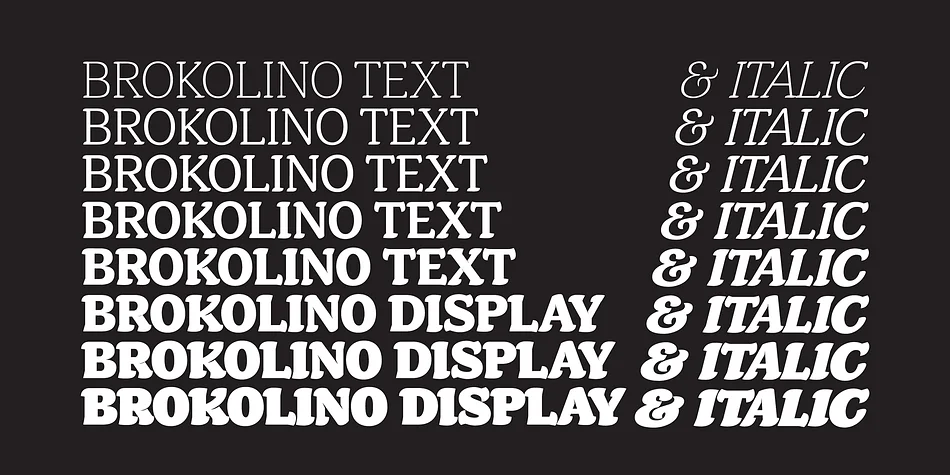 Brokolino Display by Aspro Type — Display Font — thumbnail 9