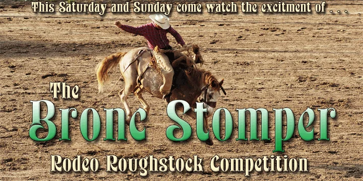 Bronc Stomper by FontMesa β Decorative Font