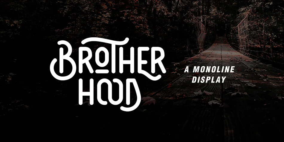 Brotherhood by Dharmas Studio — Display Font