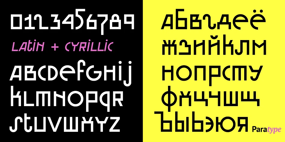 BRUSQUE by ParaType — Decorative Font — thumbnail 6