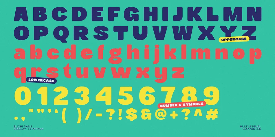 Buchi Sans by roomspace — Display Font — thumbnail 10