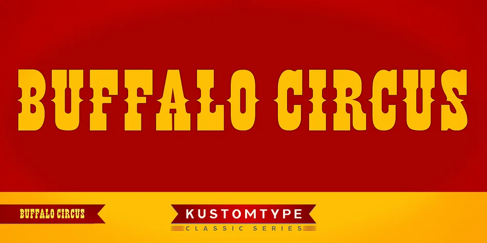 Buffalo Circus by Kustomtype — Dingbats Font — thumbnail 2