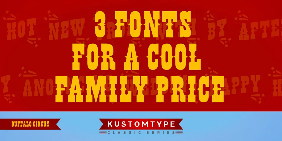 Buffalo Circus by Kustomtype — Dingbats Font — thumbnail 5